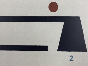 Reinier Lucassen - Kleurenlitho - zonder titel - 1992 kopen? Bied vanaf 150!