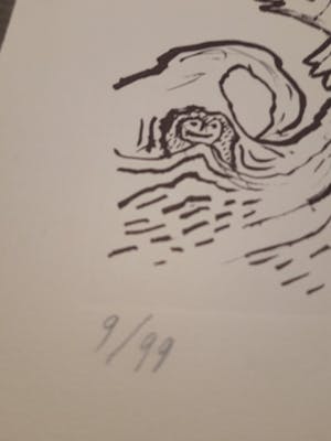 Corneille - litho, oplage 99 stuks, gesigneerd, gedateerd en ingelijst kopen? Bied vanaf 100!