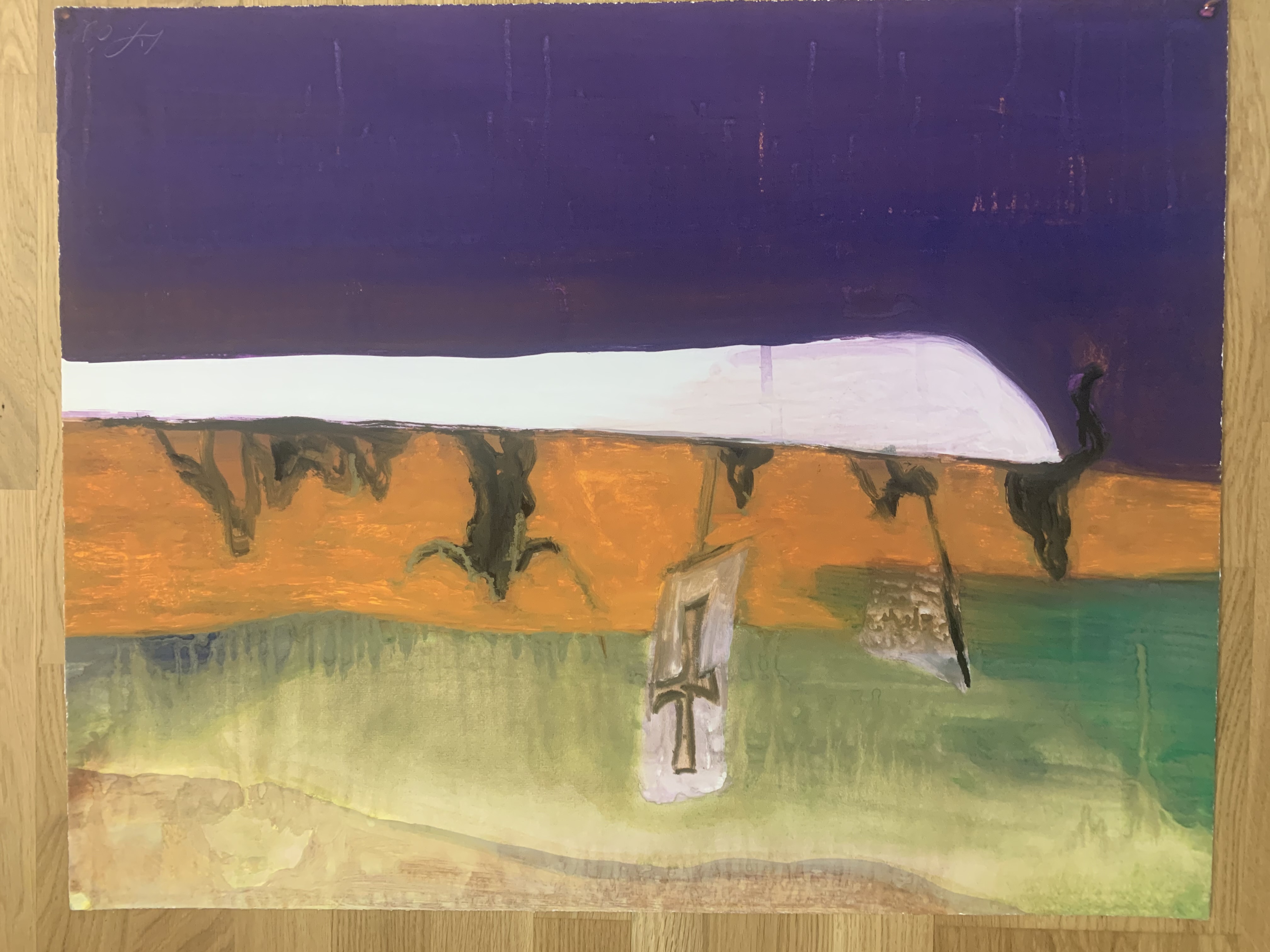 AcheterPeter Doig - Untitled (Canoe), 2008? Enchérissez de 1250!