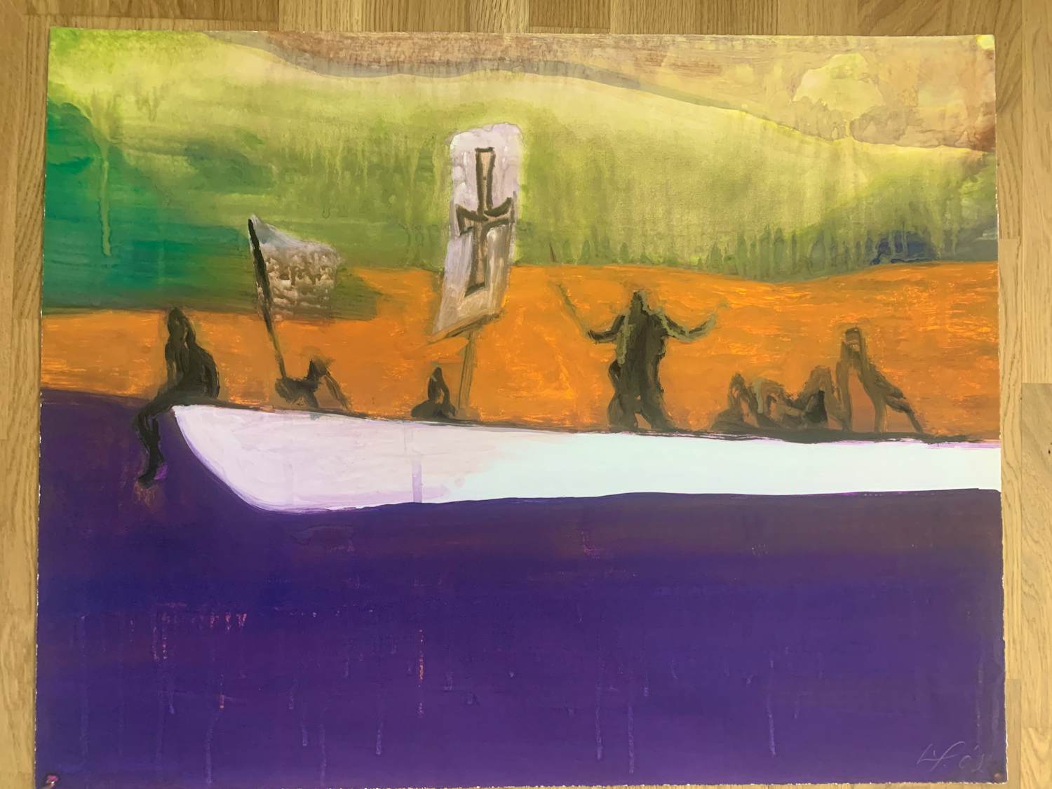 Peter Doig - Untitled (Canoe), 2008 kopen? Bied vanaf 1650!