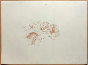 John Lennon - Three is not always a crowd, lithografische prent - Gratis verzending binnen NL! kopen? Bied vanaf 50!