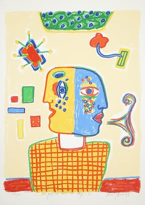 Keimpe Kootstra - Zeefdruk, Het gesprek van de dag II kopen? Bied vanaf 1!