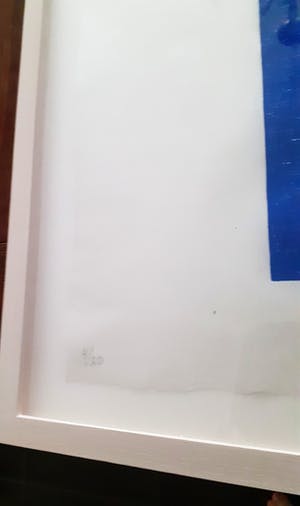 Klaas Gubbels - Grote houtdruk, kleine oplage, fantastisch gelijst!! kopen? Bied vanaf 585!