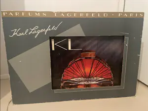 Karl Lagerfeld - Vintage electric advertising sign kopen? Bied vanaf 100!