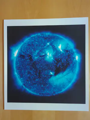 Katharina Sieverding - Die Sonne um Mitternacht schauen 1-6 SDO/NASA (Blue), 2019 kopen? Bied vanaf 990!