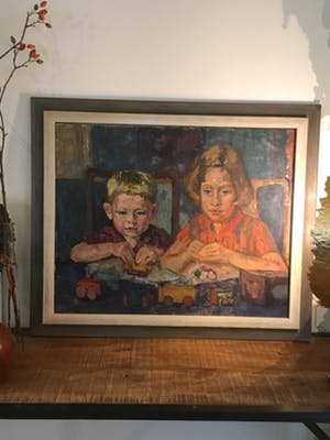 Mieke Burgers-Witteveen - Kinderportret kopen? Bied vanaf 150!