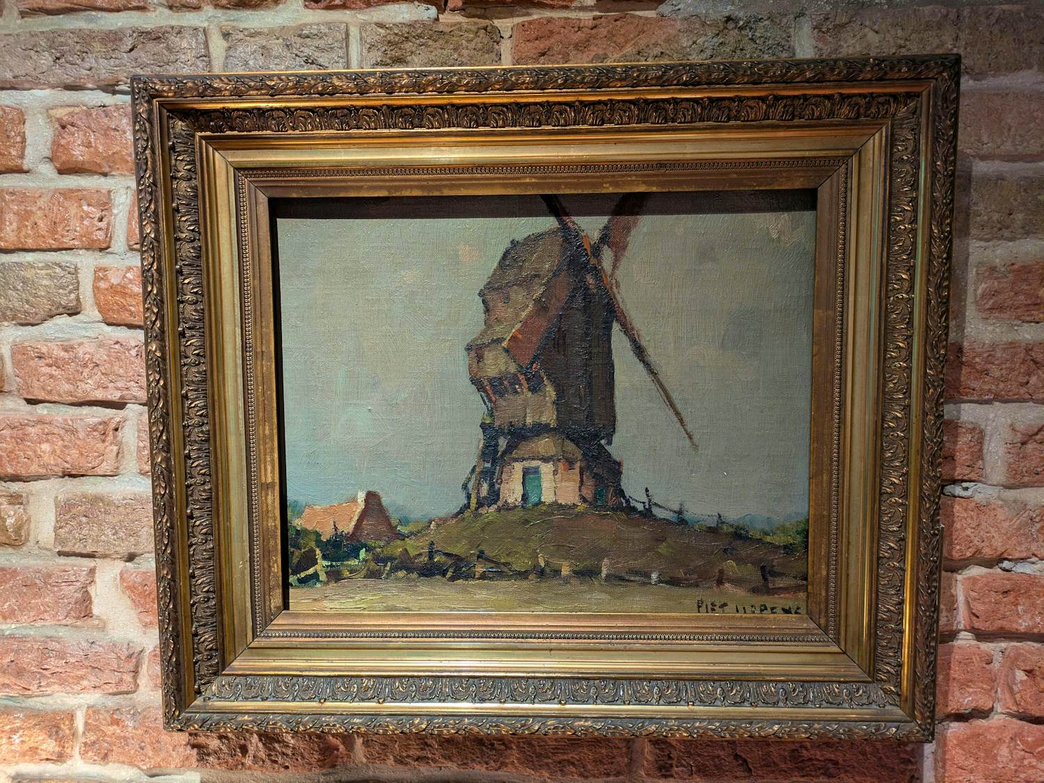 Piet Lippens - Molen in een Gents landschap kaufen? Bieten Sie von 350!