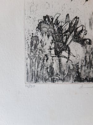 Enno Brokke - Paardenhoofd met lelie kopen? Bied vanaf 35!