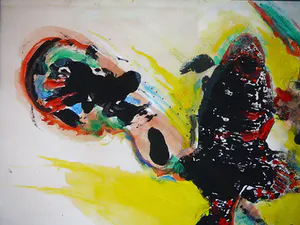 Gérard Grassère - Geen titel -gouache jaren 60- inclusief boek kopen? Bied vanaf 50!