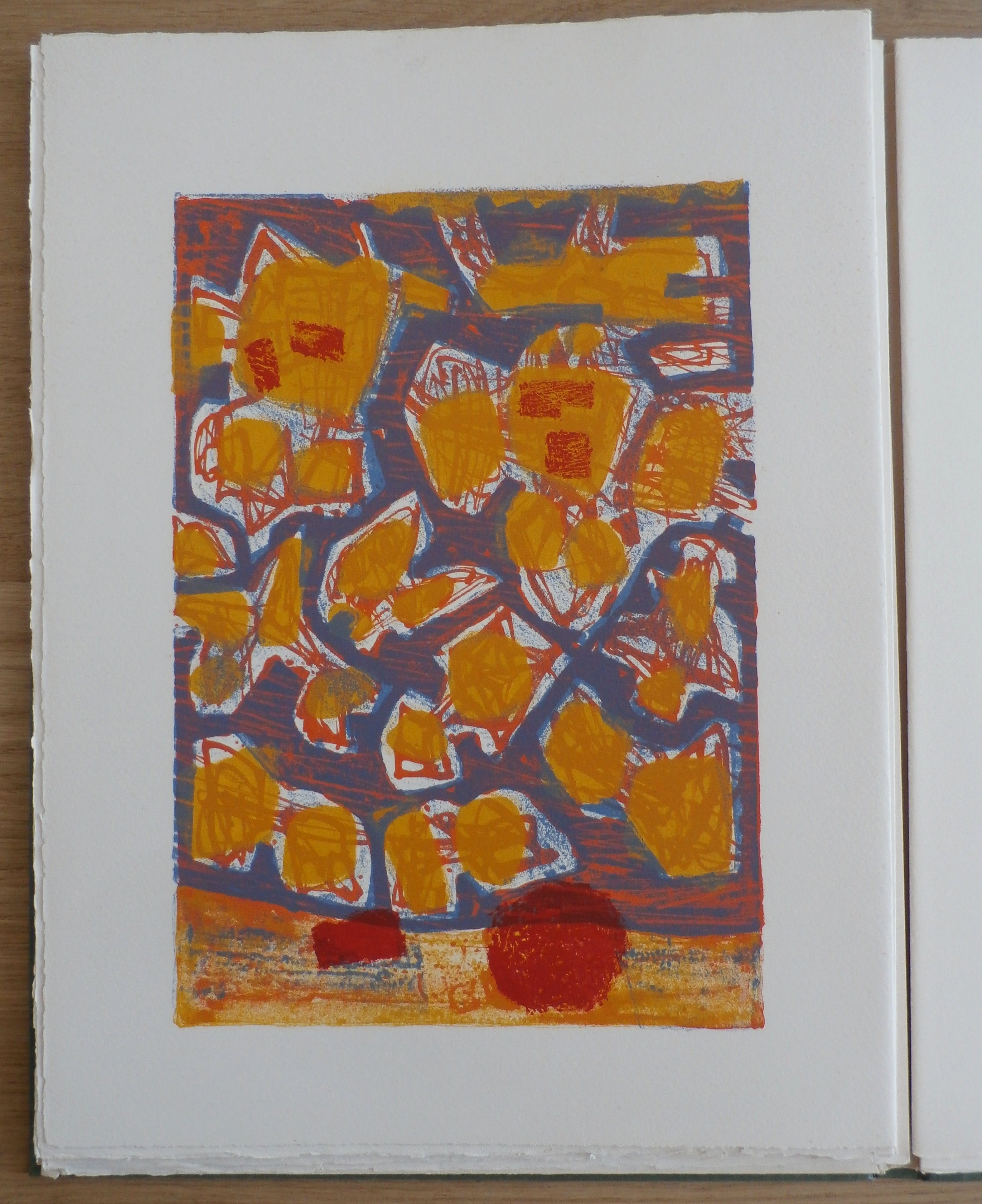 Corneille -  Elle c'est á dire l'aube - 1956 - complete map met 5 litho's - zeldzaam! kopen? Bied vanaf 1750!