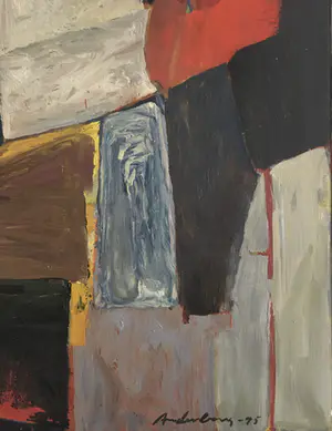 Niklas Anderberg - olieverf op doek ‘zonder titel’ - 1995 kopen? Bied vanaf 375!