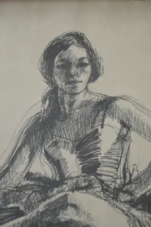 Jan Asselbergs - Zittende ballerina kopen? Bied vanaf 50!