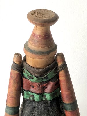 Niet of onleesbaar gesigneerd - Waterzak - Hout, Leder - Perzië kopen? Bied vanaf 1!
