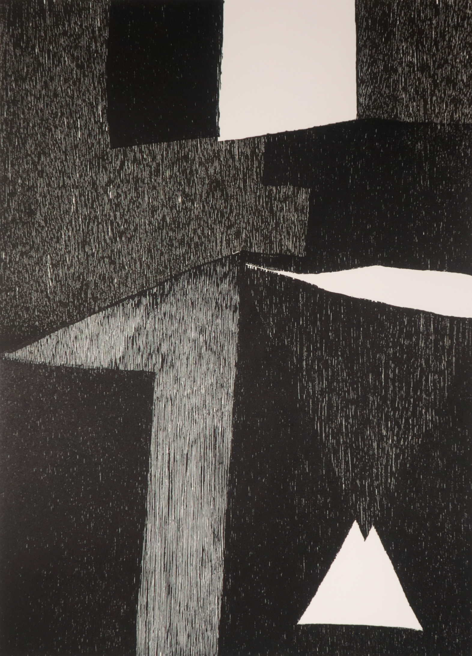 Guillaume Le Roy - Houtsnede, Zonder titel kopen? Bied vanaf 35!