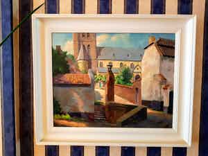 Maarten van der Meer - Stadsgezicht Thorn (L) Kloosterberg verkocht voor € 175!