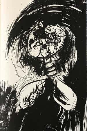 Hugo Claus - Kleurenlitho - Fuga - Winter 2 - 1979 - 105/300 verkocht voor € 65!