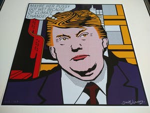 Jack Vissers - Maybe her pussy got wet because of climate change! - offset litho, gesign. kopen? Bied vanaf 75!