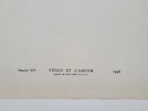 Robert Couturier - Vénus et l'Amour, 1946 kopen? Bied vanaf 55!