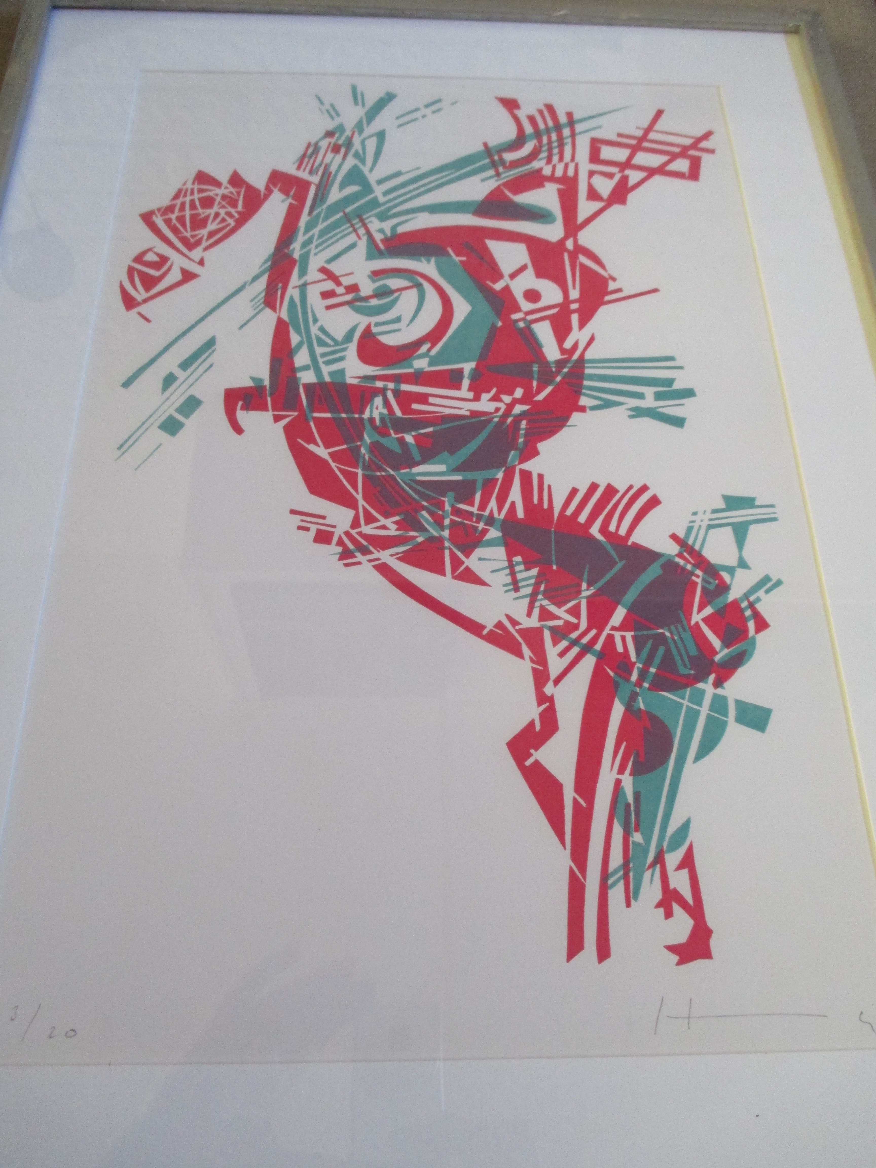 Pavel Husa - Ingelijste Lino 3/20 kopen? Bied vanaf 35!