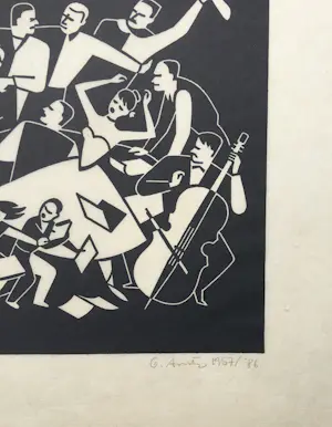 Gerd Arntz - Petőfi Club - Boedapest 1956 - 1957/1986 kopen? Bied vanaf 175!
