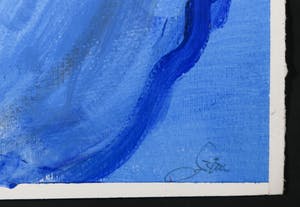 Franscz Witte - Acryl op stevig papier, Zittend naakt kopen? Bied vanaf 1!