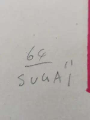 Kumi Sugai - untitled, geometric abstract kopen? Bied vanaf 100!