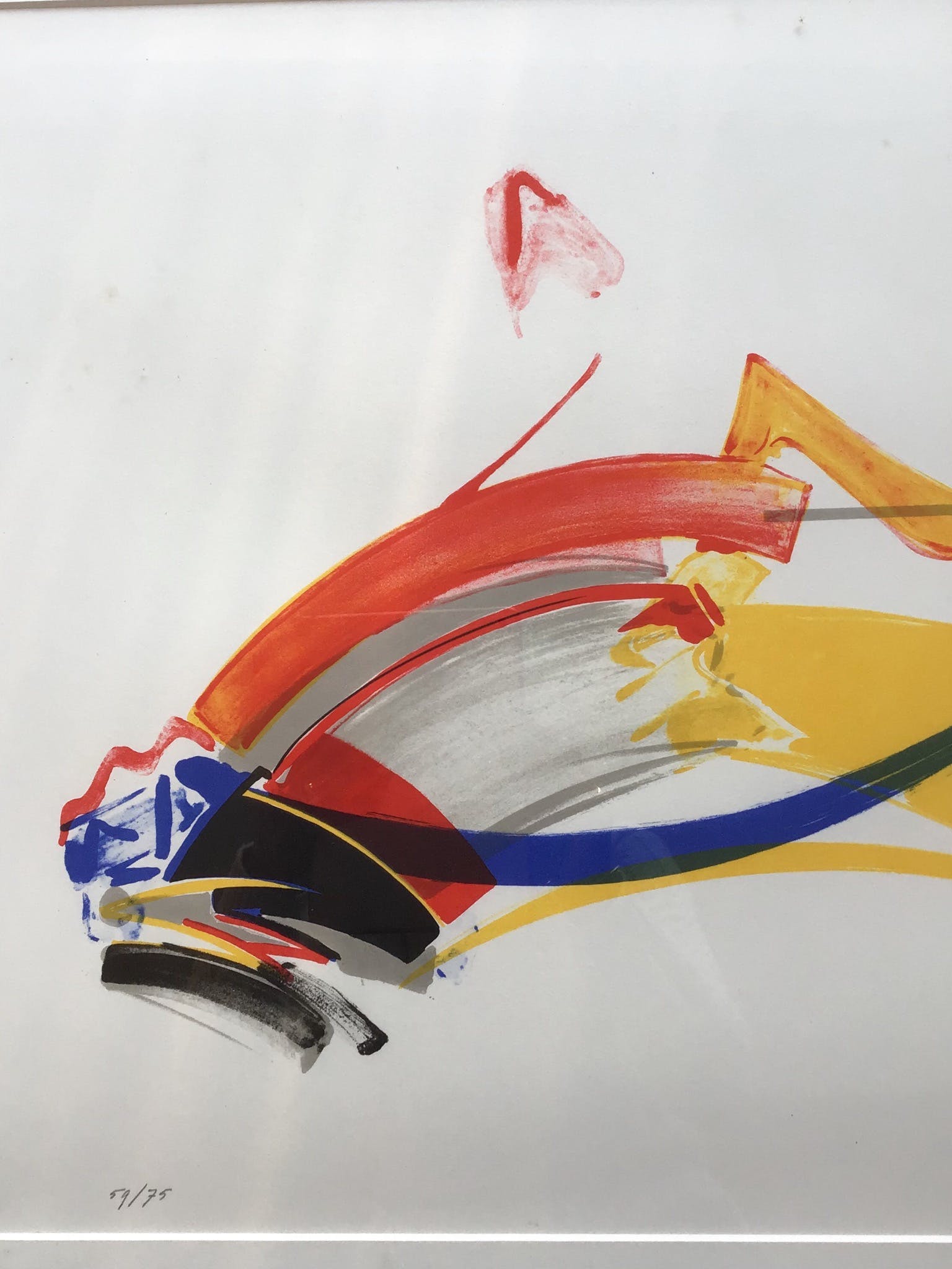 Peter van Drumpt - Zeefdruk, gesigneerd en ingelijst kopen? Bied vanaf 35!