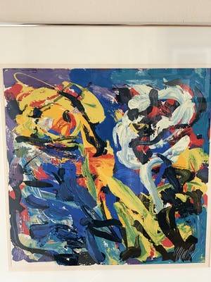 Karel Appel - Cobra/ Abstractie Kleurenzeefdruk kopen? Bied vanaf 500!