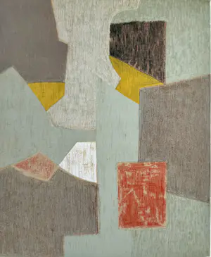 Serge Poliakoff - 6 Oiginal-Farblithographien 1970 Druck von MOURLOT SELTEN! kopen? Bied vanaf 480!