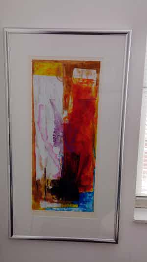 Piotr Konkel - Prachtige abstracte litho verkocht voor € 70!