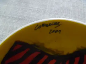 Corneille - 6 ronde schoteltjes met fraaie decoratie kopen? Bied vanaf 30!