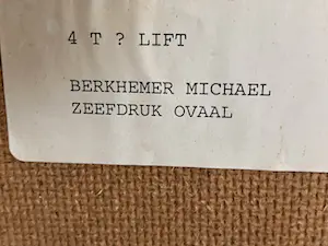 Michael Berkhemer - Groen ovaal kopen? Bied vanaf 99!