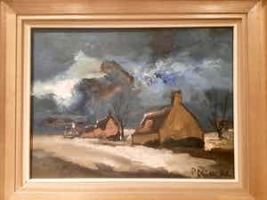 Paul Permeke - Winterstafereel Paul Permeke verkocht voor € 350!