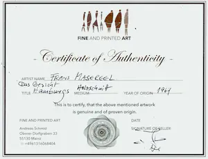 Frans Masereel - Das Gesicht Hamburgs - Szene von oder um Hamburg kopen? Bied vanaf 1!