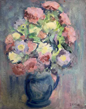 Jan Altink - Bloemstilleven kopen? Bied vanaf 1250!