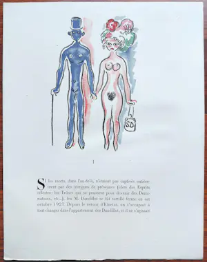 Kees van Dongen - Solange en escorte, originele litho (1947) kopen? Bied vanaf 195!