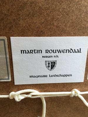 Martin Rouwendaal - C4726-13 - Imaginaire landschappen - blauw kopen? Bied vanaf 75!