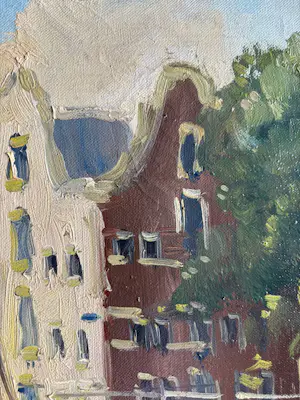 Buy Jan Kelderman - Het Oude Pakhuis bij de Amsterdamse gracht? Bid from 79!