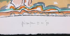 Arie van Geest - Aquarel en stift, Donald de Overwinnaar kopen? Bied vanaf 100!