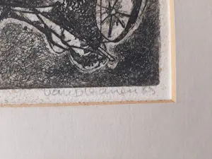 Hans van Draanen - Ets, zonder titel. kopen? Bied vanaf 25!