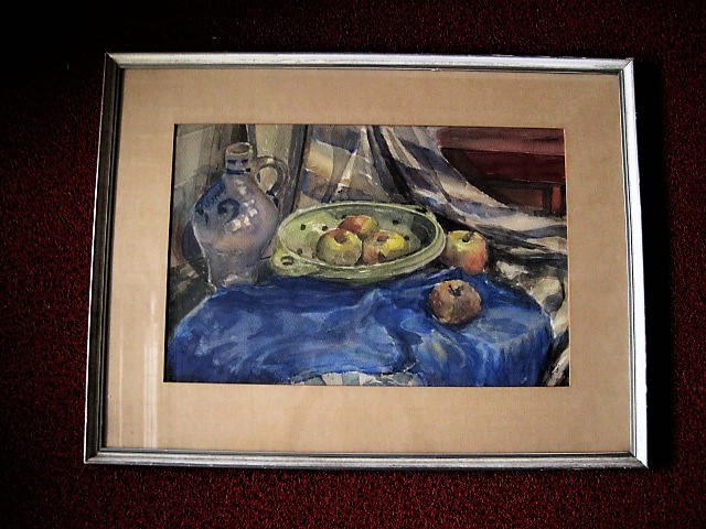 Niet of onleesbaar gesigneerd - Fraai omstreeks 1920 geschilderd gevarieerd stilleven - gesigneerd kopen? Bied vanaf 1!