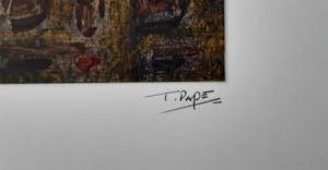 Ton Pape - Gouache - Geometrisch Abstract nr 216 kopen? Bied vanaf 35!