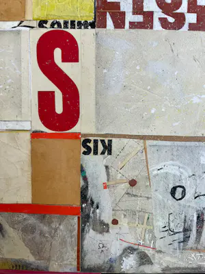 Willy Boers - Zonder titel, collage - 1968 kopen? Bied vanaf 900!