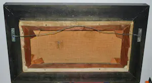 Elbert Hooijberg - Havengezicht (mogelijk Texel) - olieverf op doek kopen? Bied vanaf 125!