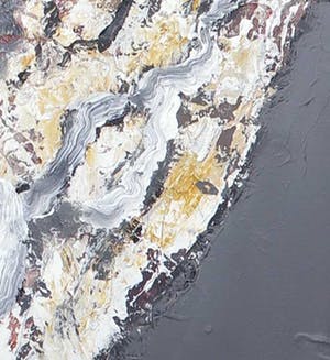 Bert Braam - Acryl op doek, Masker (Groot) kopen? Bied vanaf 140!