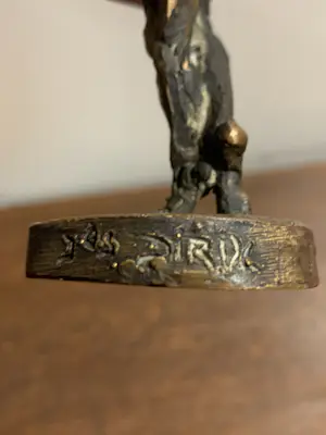 Jos Dirix - Klein bronsje Jos Dirix kopen? Bied vanaf 50!