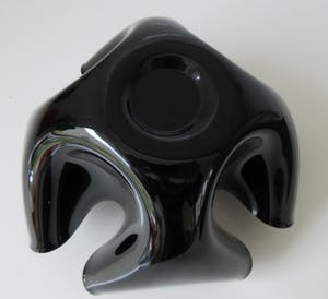 XT Rohm - Twee zwarte decoratieve plexiglas schalen/vazen kopen? Bied vanaf 1!