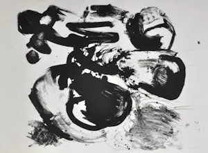 AcheterWessel Couzijn - zeldzame zwart wit lithografie? Enchérissez de 20!