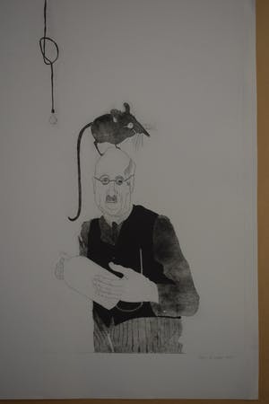 Doris Charlotte Becke - Ets / Aquatint - Kellergeister kopen? Bied vanaf 50!