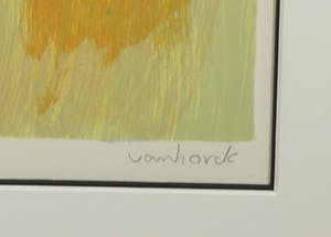 Hans Vanhorck - Zeefdruk, The Lost Path - Ingelijst (Groot) kopen? Bied vanaf 40!